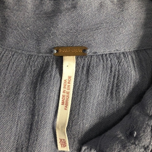 Free People Katie Bird Crochet Tunic - Picture 7 of 9